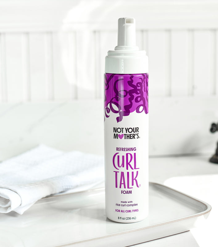 Not Your Mother’s Curl Talk Refreshing Foam Mousse 8 oz