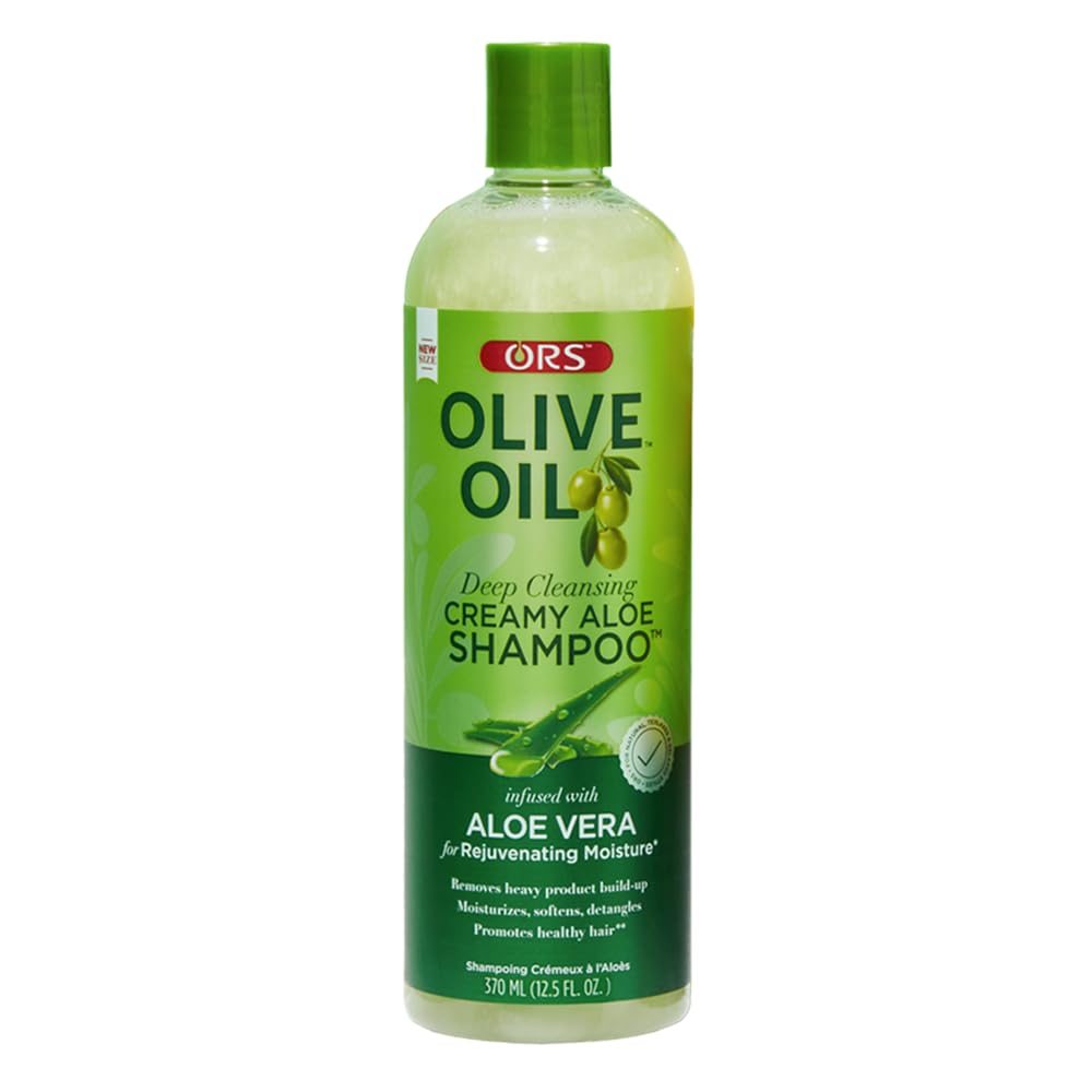 ORS Olive Oil Creamy Aloe Shampoo with Aloe Vera – Bonus – 16.25 Oz