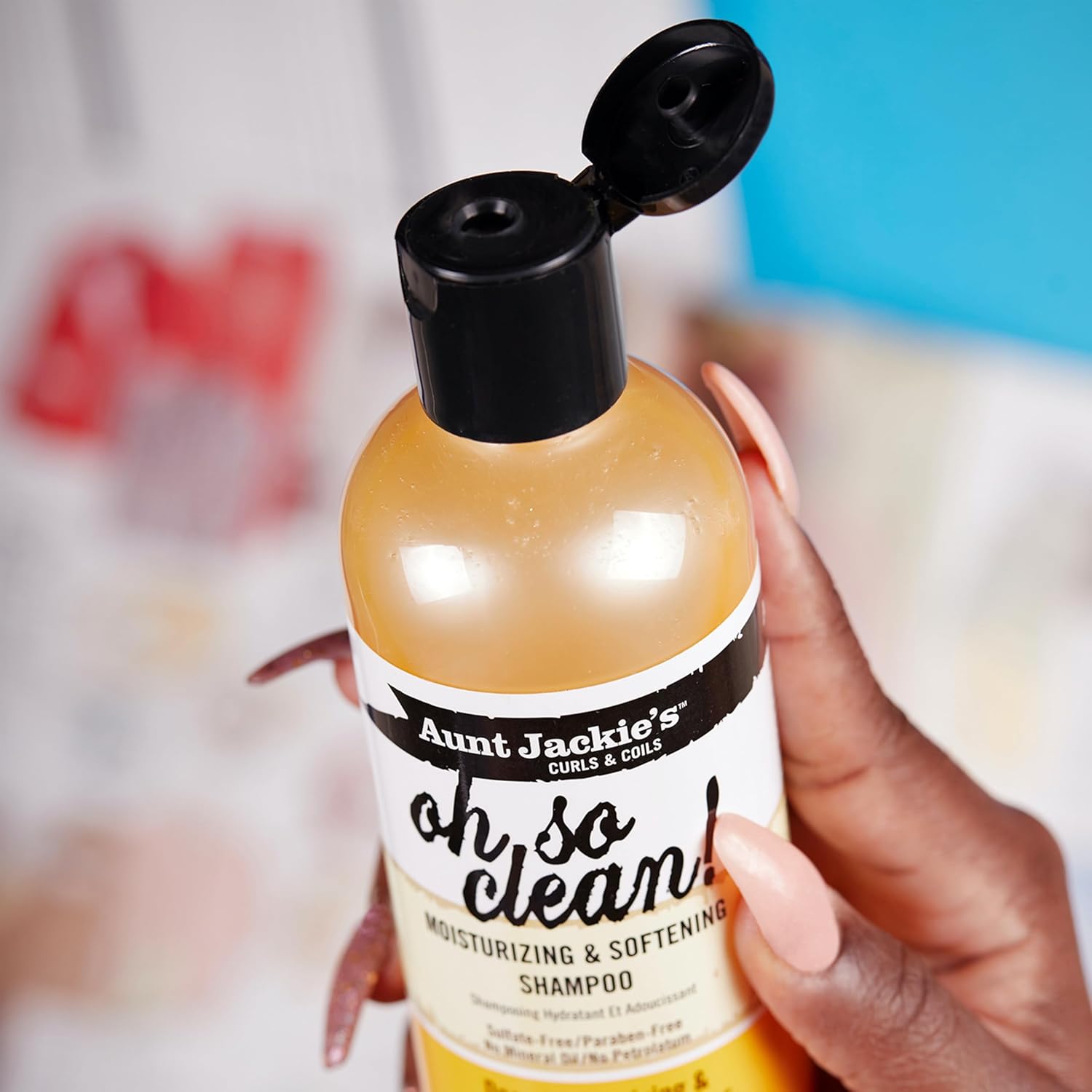Aunt Jackie’s Oh So Clean Moist Shampoo 12 oz