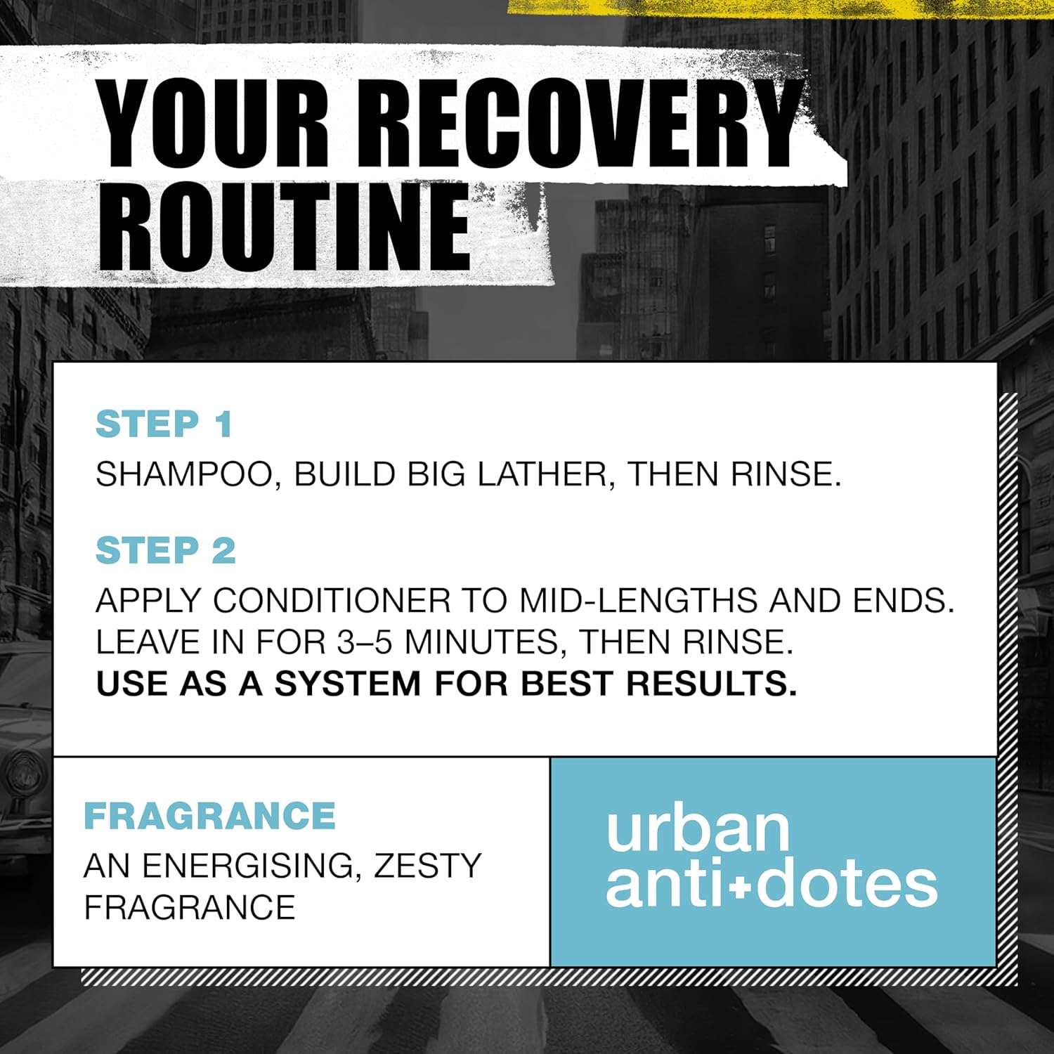 Tigi Bedhead Set RECOVERY SHAMPOO & CONDITIONER SET - BLUE 750ML (PACK OF 2)