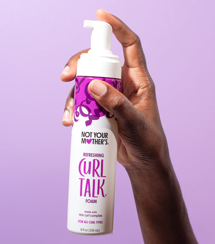 Not Your Mother’s Curl Talk Refreshing Foam Mousse 8 oz