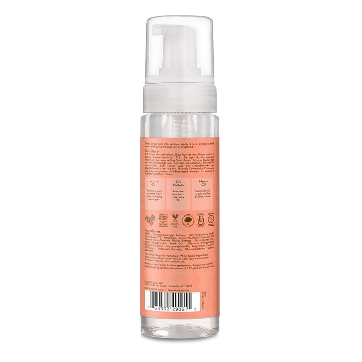 SheaMoisture Coconut &amp; Hibiscus Mousse – 7.5oz