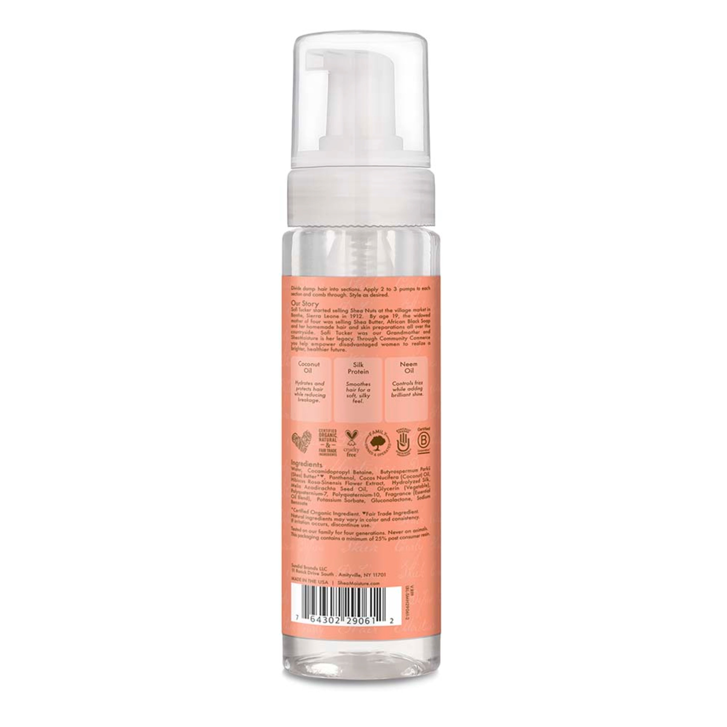 SheaMoisture Coconut &amp; Hibiscus Mousse – 7.5oz