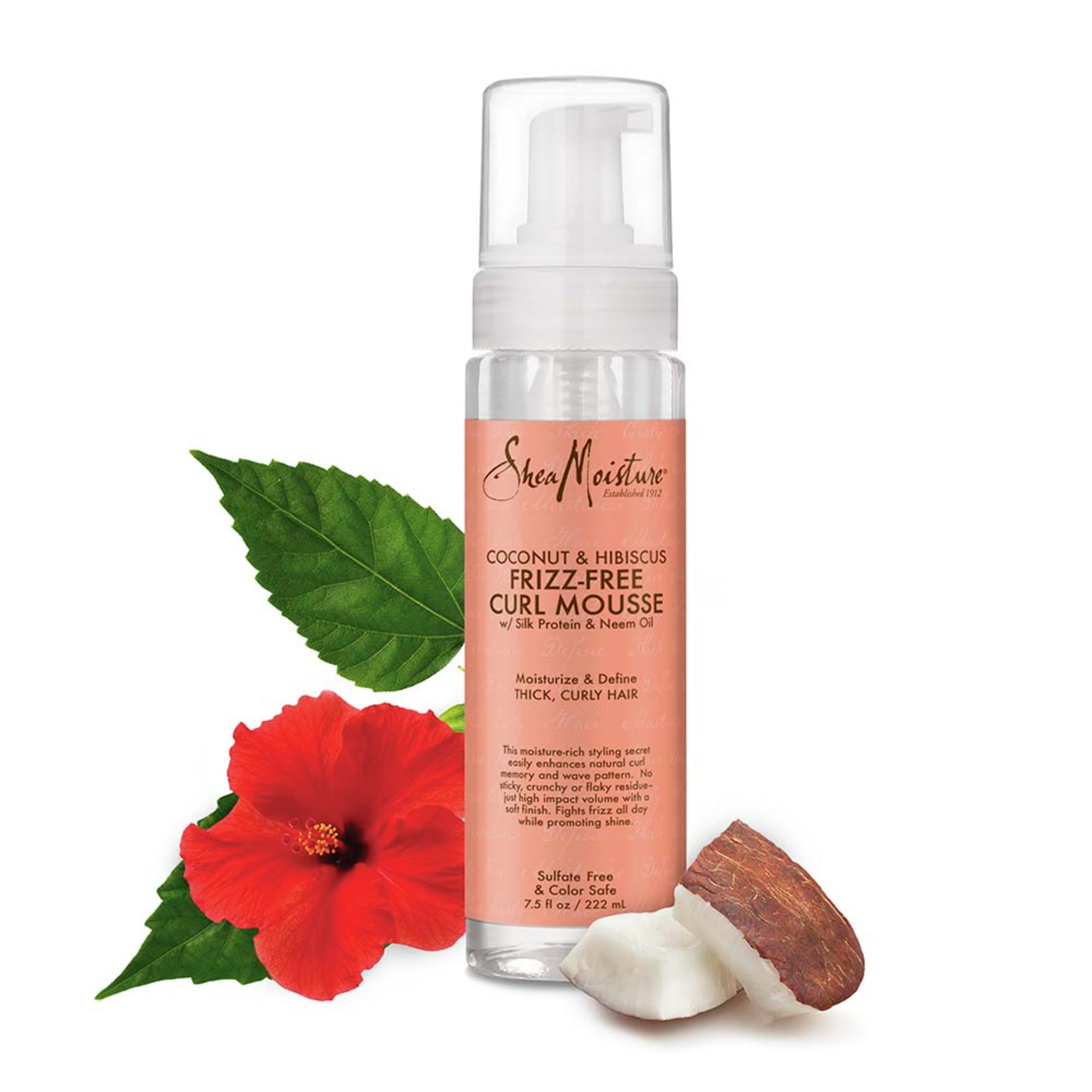 SheaMoisture Coconut &amp; Hibiscus Mousse – 7.5oz