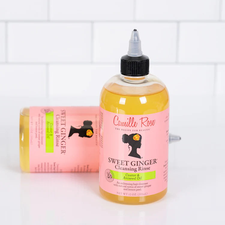 Camille Rose Sweet Ginger Cleansing Rinse - Sulfate-Free Natural Hair Cleanser