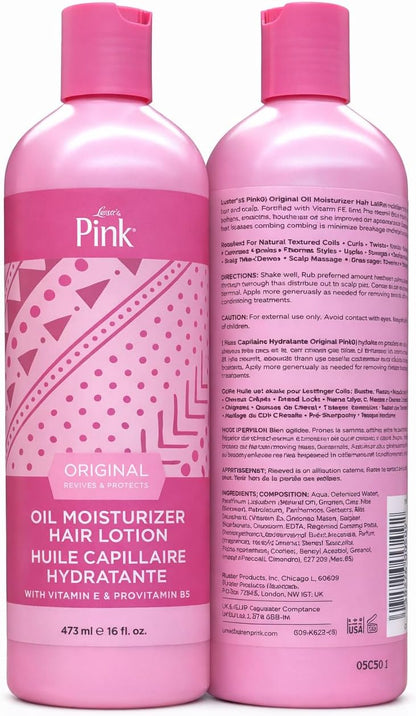 Luster’s Pink Oil Moisturizer – 16 Oz