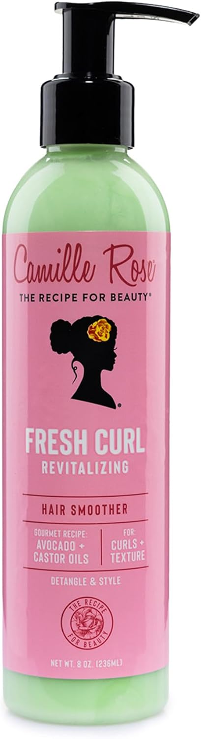 Camille Rose Fresh Curl 2-in-1 Hair Styling Cream &amp; Detangler Gel – 240ml