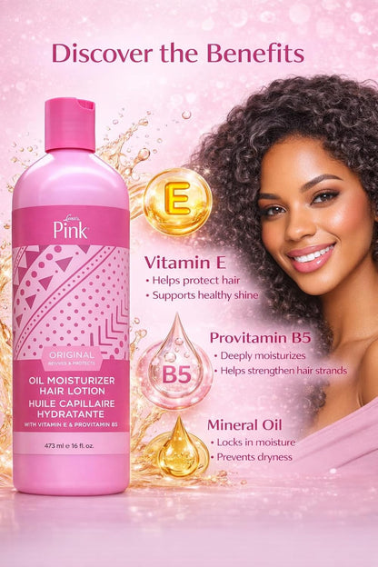Luster’s Pink Oil Moisturizer – 16 Oz