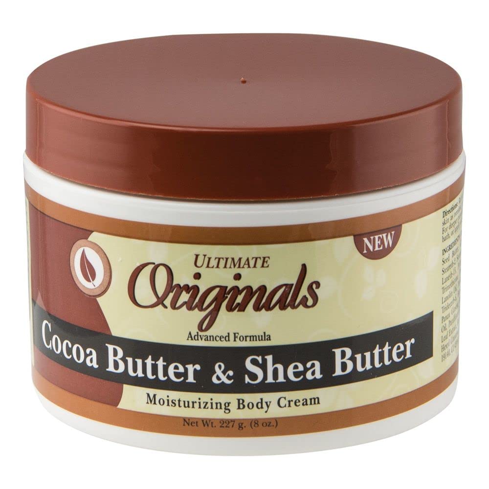 Ultimate Originals Cocoa Butter &amp; Shea Butter Moisturizing Body Cream 8 oz