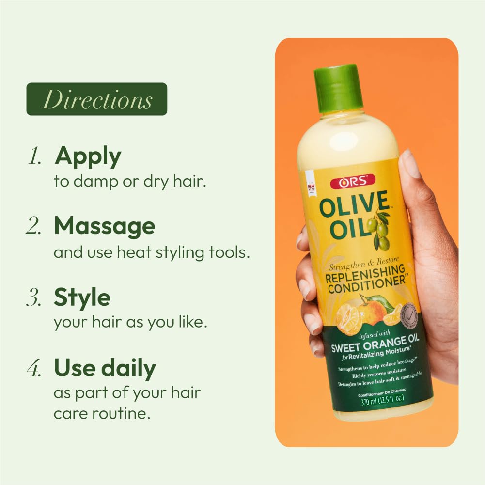 ORS Olive Oil Replenishing Conditioner – Bonus – 15.9 Oz