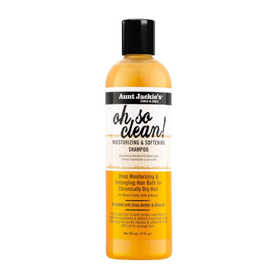 Aunt Jackie’s Oh So Clean Moist Shampoo 12 oz
