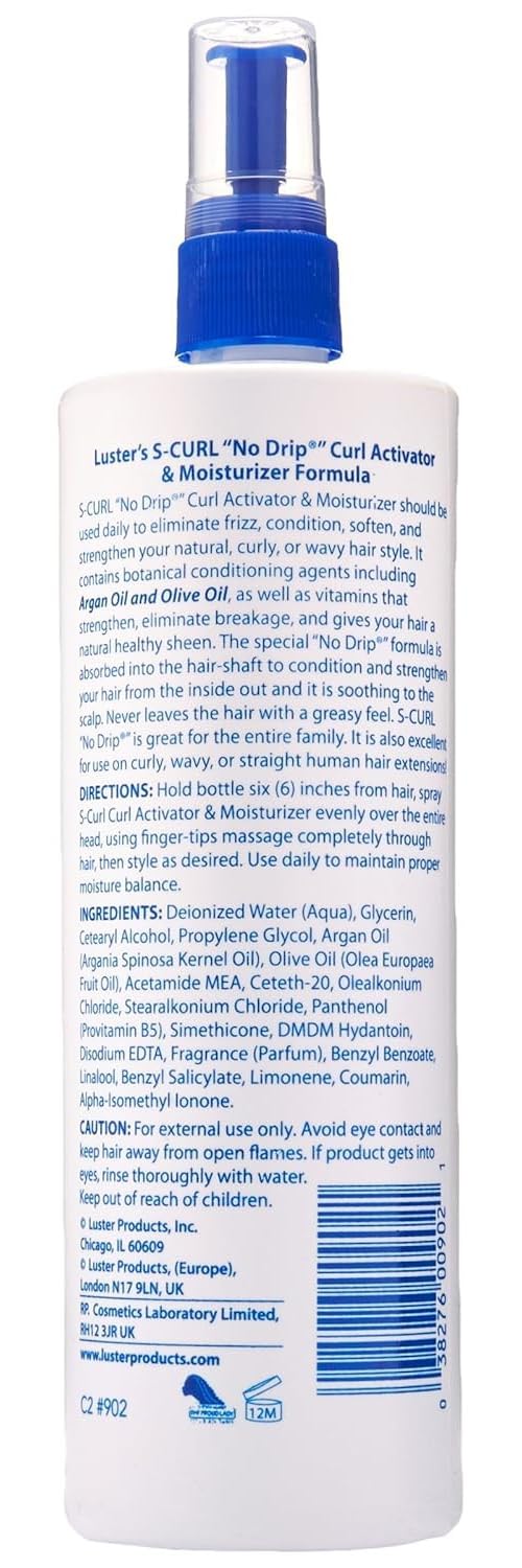 S-Curl No Drip Curl Activator Moisturizer – 12 Oz