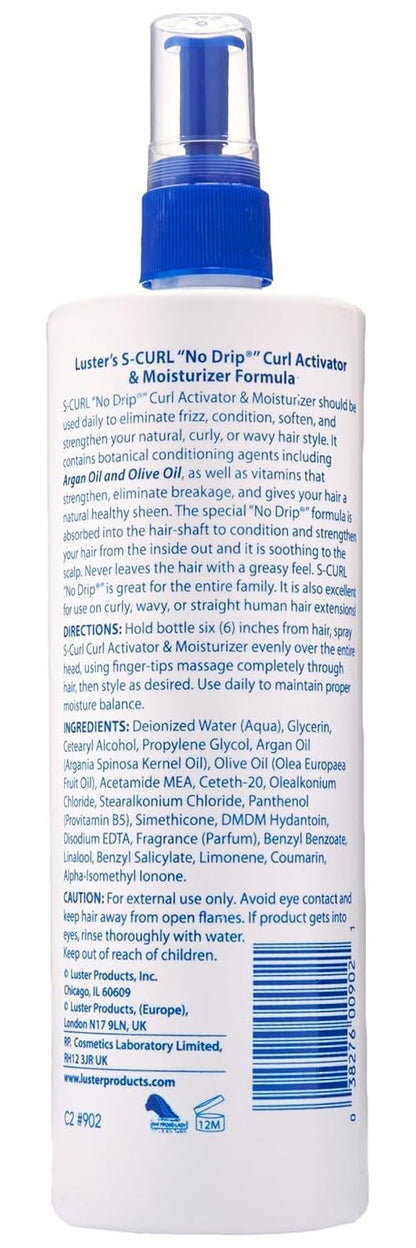 S-Curl No Drip Curl Activator Moisturizer – 12 Oz