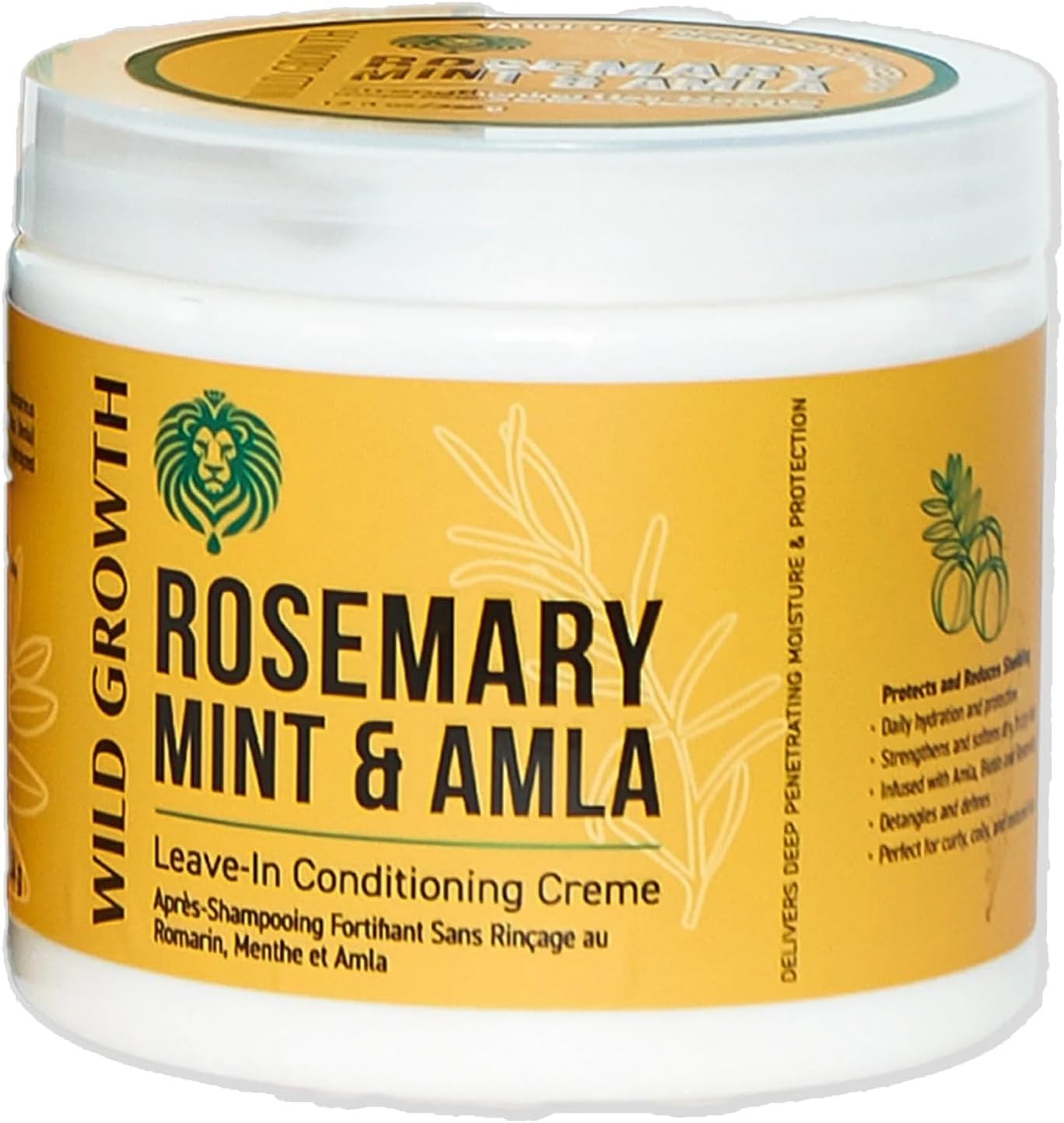 Wild Growth Rosemary Mint &amp; Amla Conditioner – 12oz
