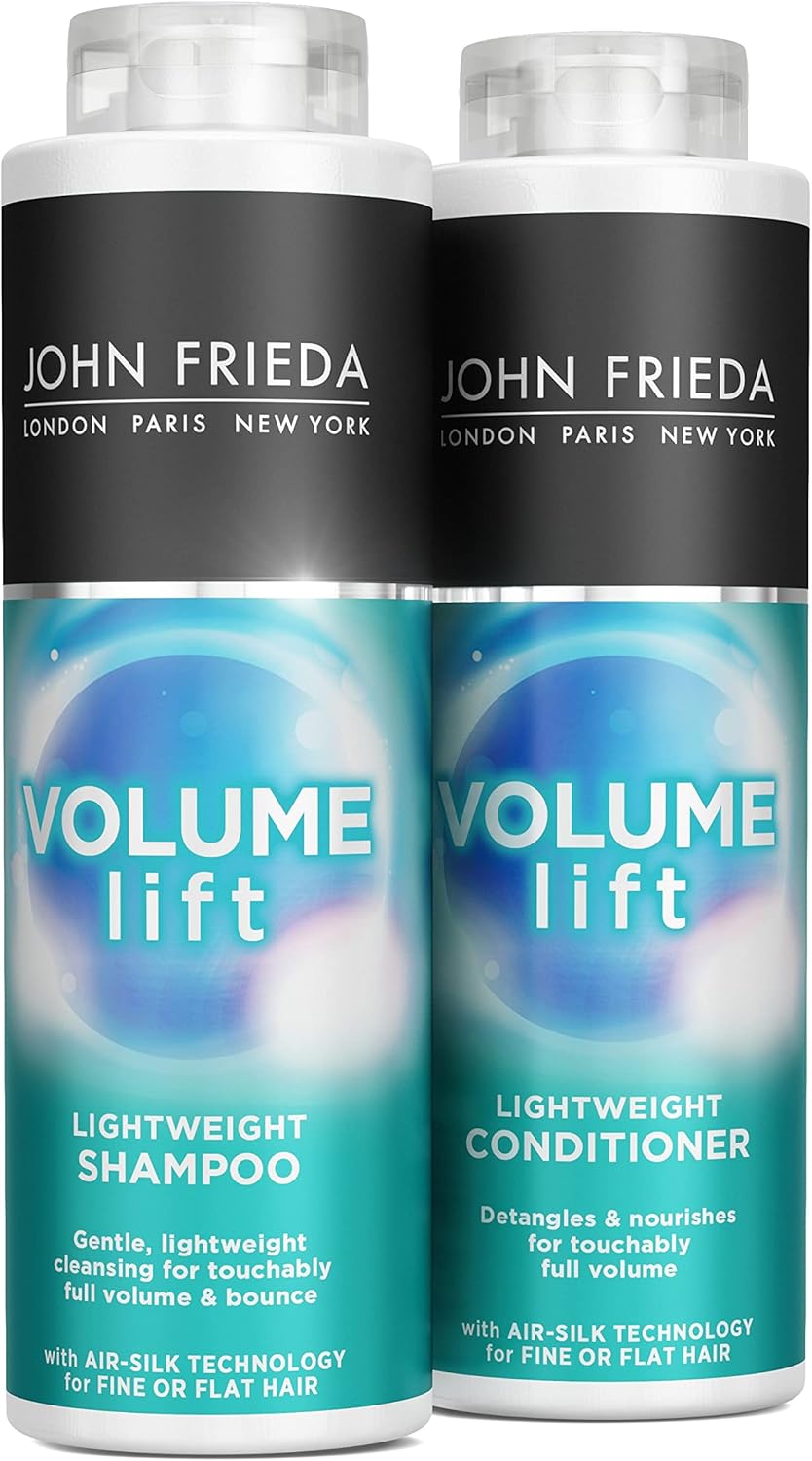 John Freida VOLUME LIFT LIGHTWEIGHT SHAMPOO AND CONDITIONER DUE PACK 2 X 500ml