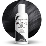 Adore 121-JET BLACK - 4oz