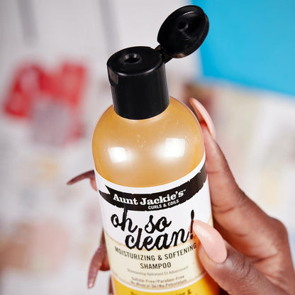 Aunt Jackie’s Oh So Clean Moist Shampoo 12 oz