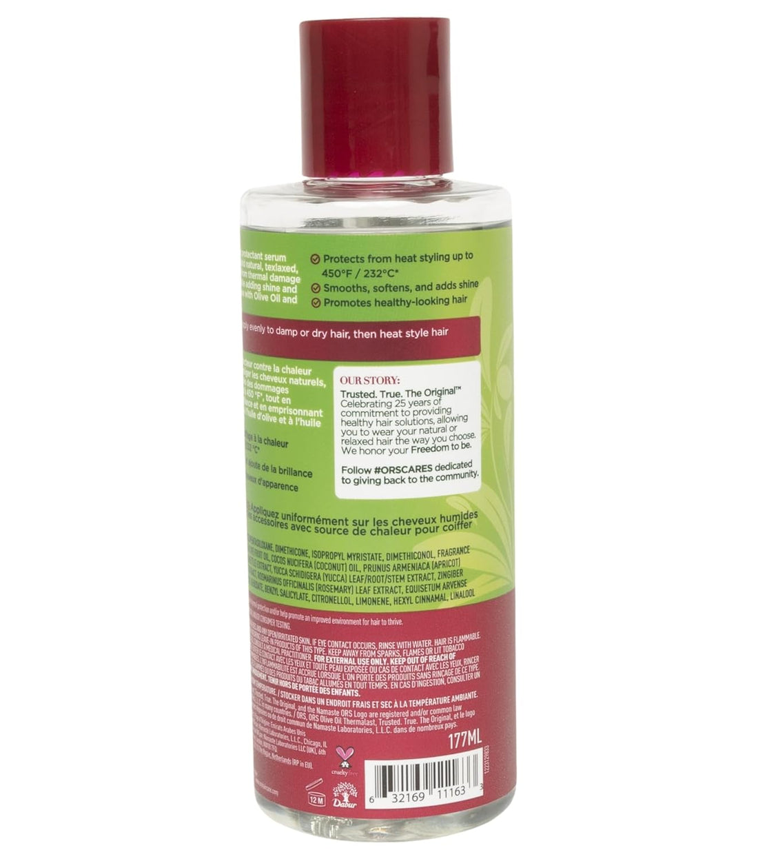 ORS HEAT PROTECTOR SERUM 6oz