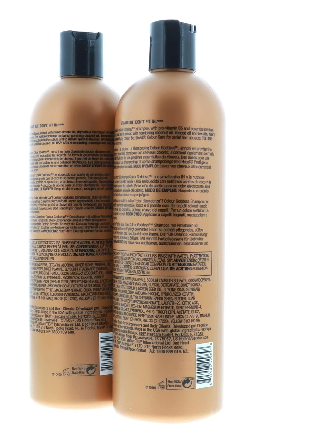 TIGI Bed Head Colour Goddess Shampoo &amp; Conditioner Set – Colour Care – 2 x 750ml