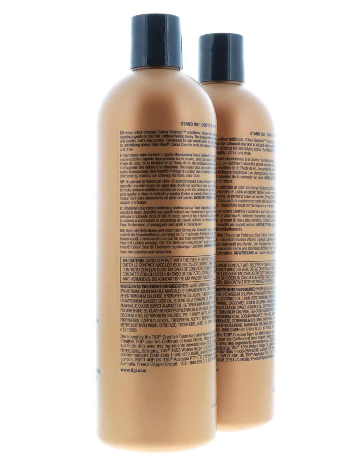 TIGI Bed Head Colour Goddess Shampoo &amp; Conditioner Set – Colour Care – 2 x 750ml