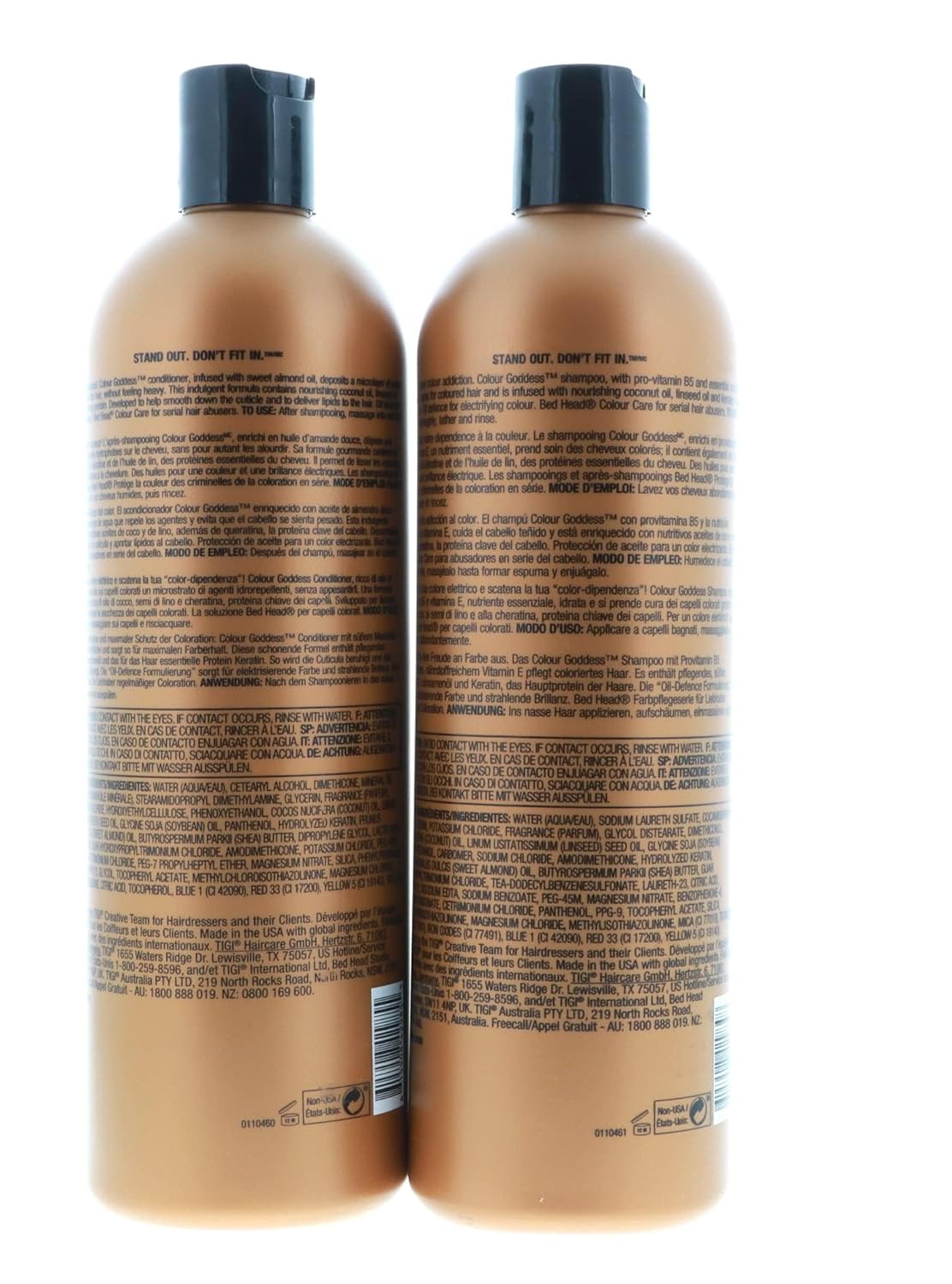 TIGI Bed Head Colour Goddess Shampoo &amp; Conditioner Set – Colour Care – 2 x 750ml