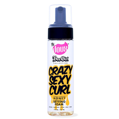 THE DOUX CRAZY SEXY CURL HONEY MOUSSE 7oz