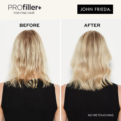 John Frieda PROfiller+ Thickening Shampoo &amp; Conditioner Duo Pack – Hair Thickening Haircare Set for Fine Hair – 2 x 500ml