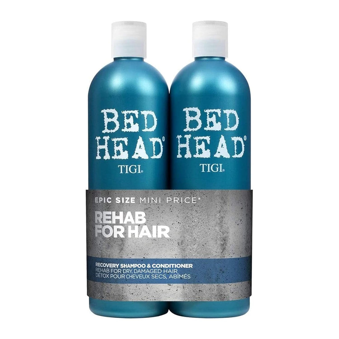 TIGI Bed Head Recovery Shampoo &amp; Conditioner Set – Moisture Repair Haircare – 2 x 750ml