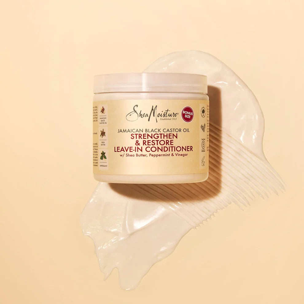 SheaMoisture Jamaican Black Castor Oil Strengthen &amp; Restore Leave-In Conditioner 16oz