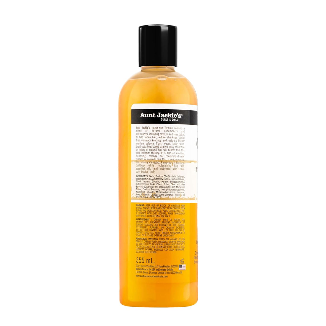 Aunt Jackie’s Oh So Clean Moist Shampoo 12 oz