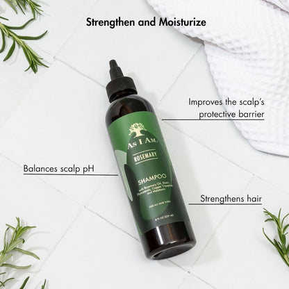 As I Am Rosemary Shampoo – 8 Oz
