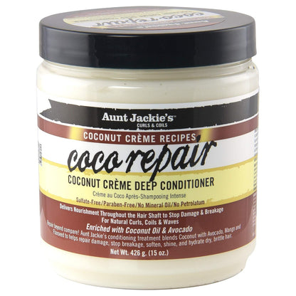 Aunt Jackie’s Coco Repair Deep Conditioner 15 oz