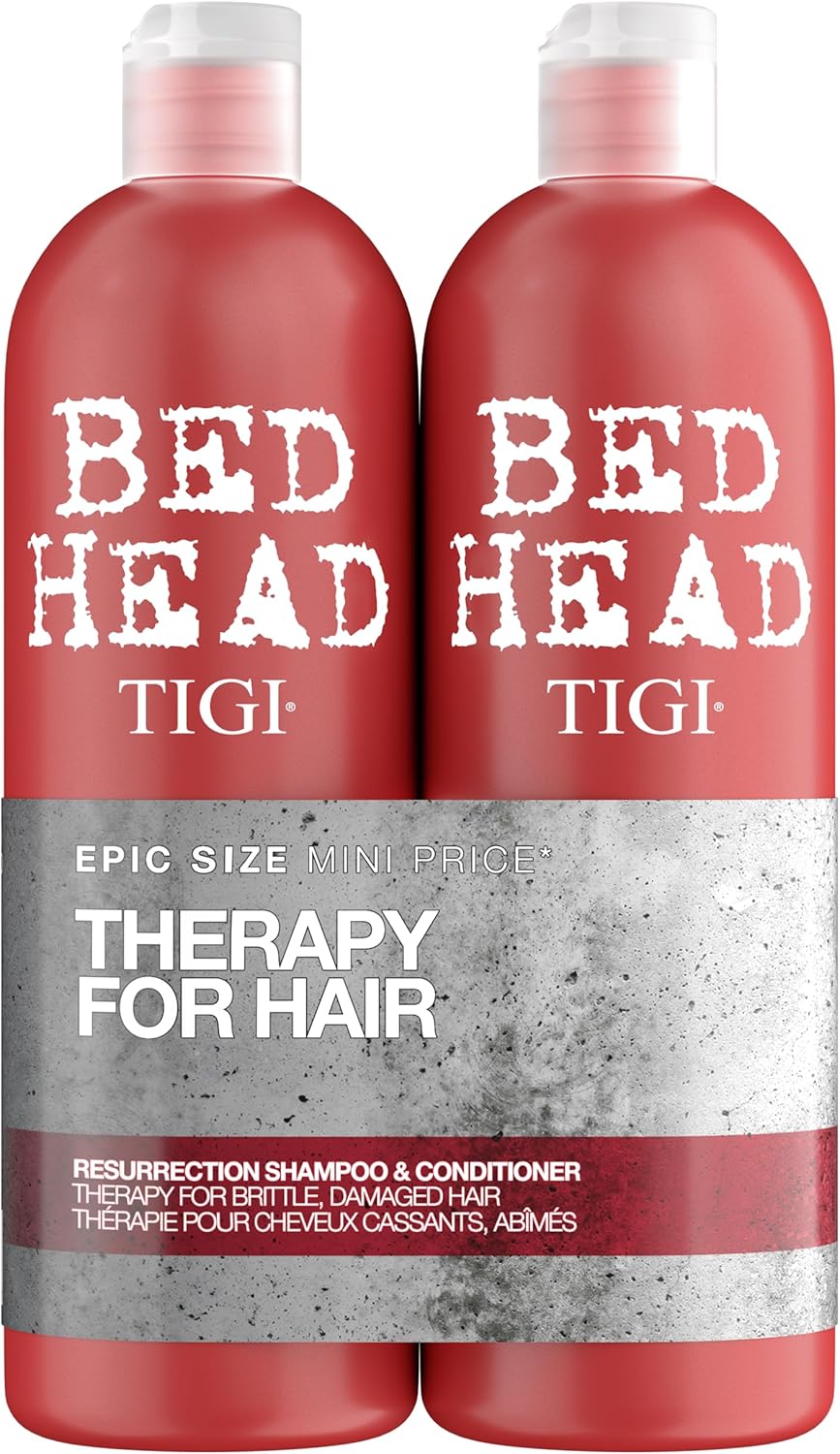 TIGI Bed Head Resurrection Shampoo &amp; Conditioner Set – Damage Repair Haircare – 2 x 750ml