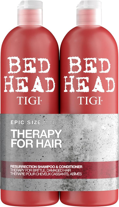 TIGI Bed Head Resurrection Shampoo & Conditioner Set – Damage Repair Haircare – 2 x 750ml