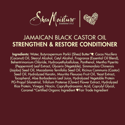 SheaMoisture Jamaican Black Castor Oil Strengthen &amp; Restore Leave-In Conditioner 16oz