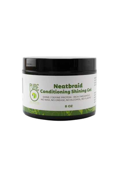 Pure O’ Neat Braid Girl Neat Braid Conditioning Shining Gel – 16 Oz