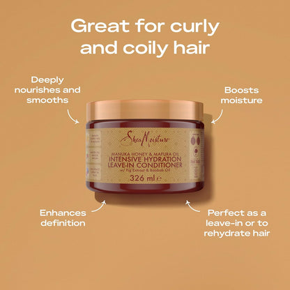 SheaMoisture Manuka Honey &amp; Mafura Oil Leave-In Conditioner 12oz