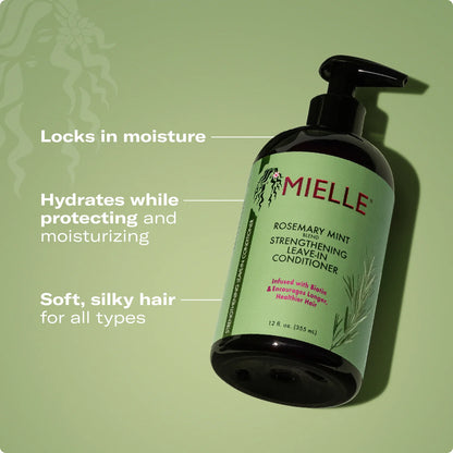 MIELLE ROSEMARY MINT LEAVE-IN CONDITIONER 12oz
