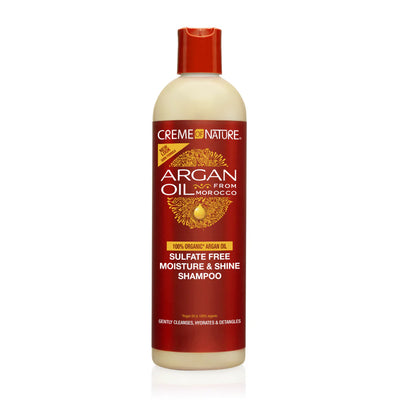 Cream of Nature Argan Oil Moisture & Shine Shampoo 20 oz
