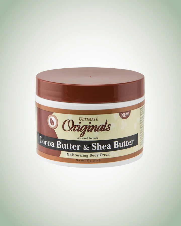 Ultimate Originals Cocoa Butter &amp; Shea Butter Moisturizing Body Cream 8 oz