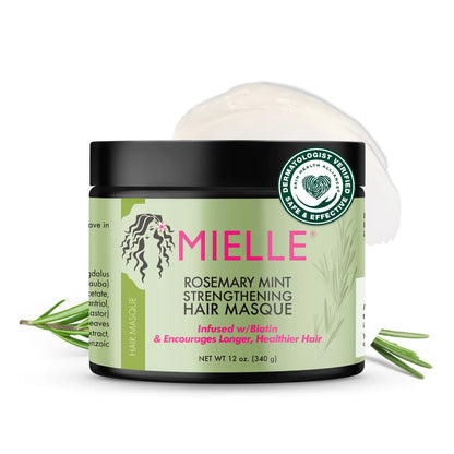 Mielle Rosemary Mint Strengthening Hair Masque 12 oz