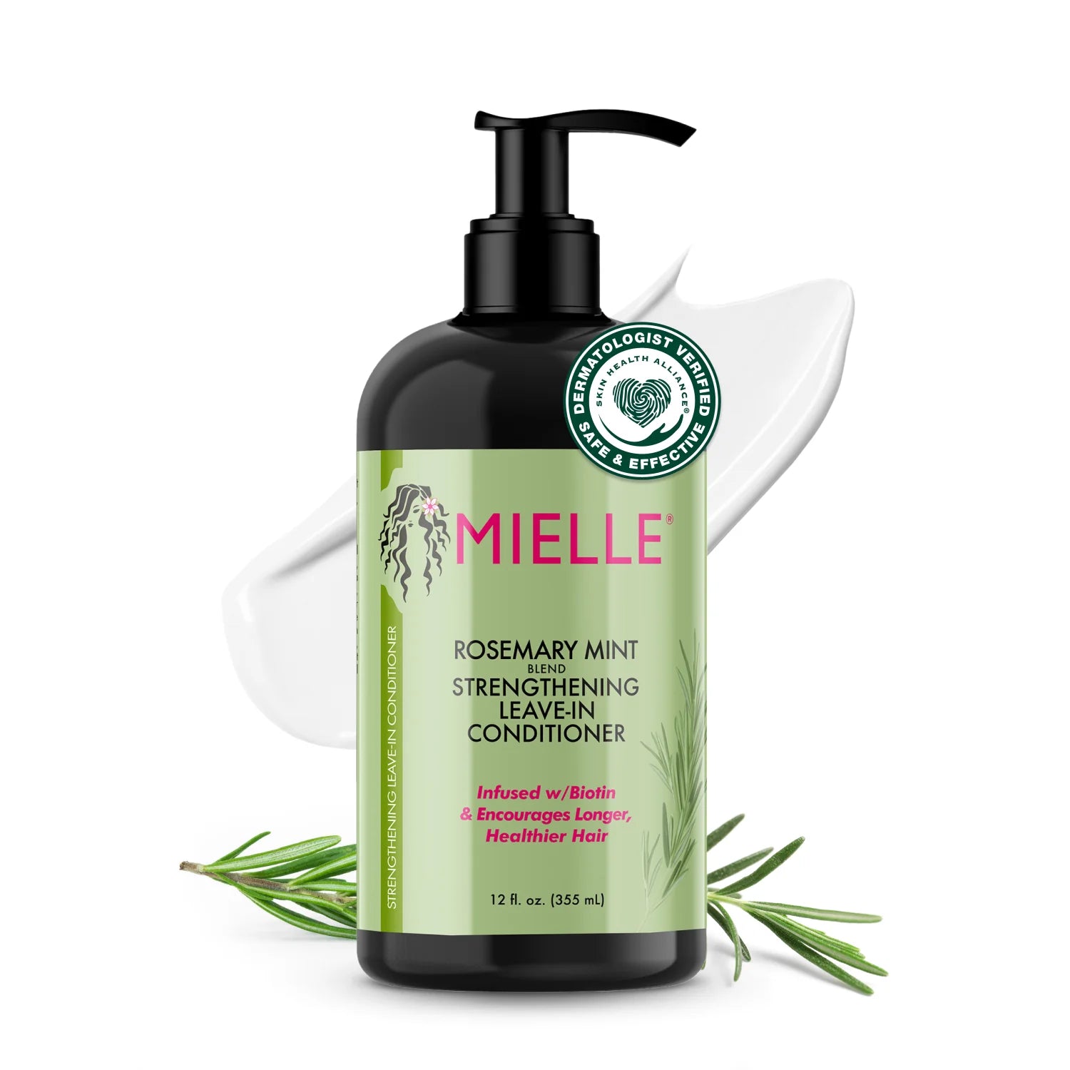 MIELLE ROSEMARY MINT LEAVE-IN CONDITIONER 12oz