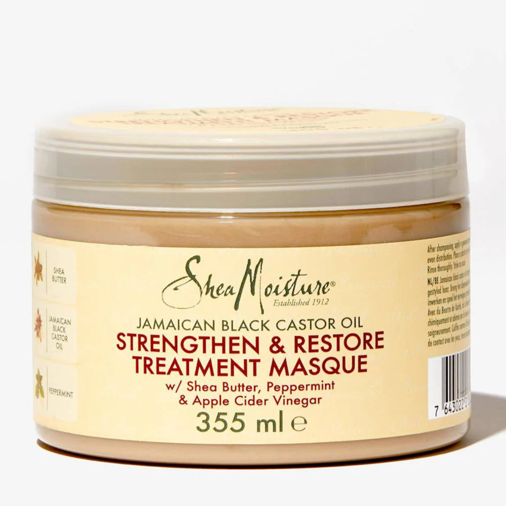 SheaMoisture Jamaican Black Castor Oil Strengthen &amp; Restore Treatment Masque 12oz