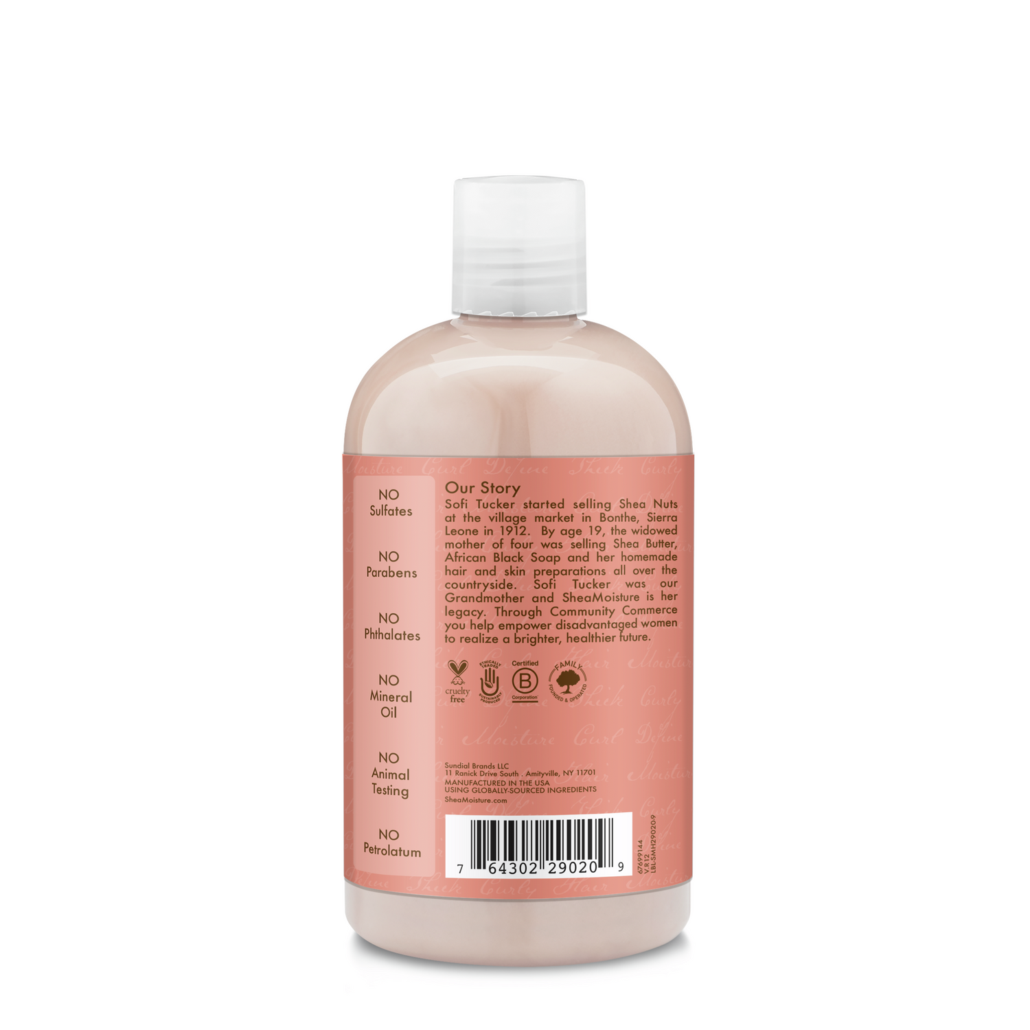 SheaMoisture Coconut &amp; Hibiscus Shampoo – 13oz