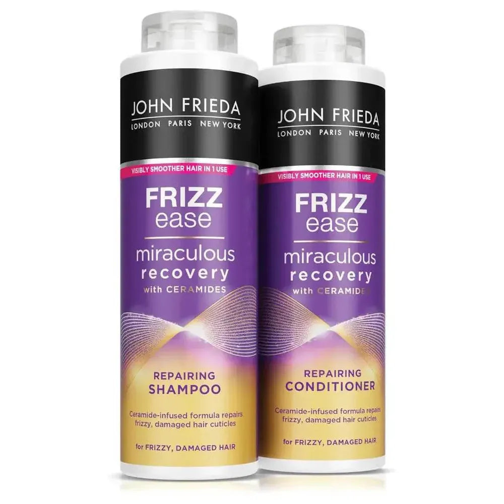Frizz Ease Miraculous Recovery Shampoo And Conditioner Duo Pack 2 X 500ml