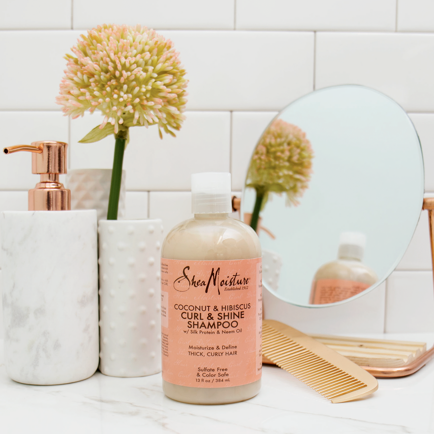 SheaMoisture Coconut &amp; Hibiscus Shampoo – 13oz