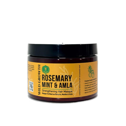 Wild Growth Rosemary, Mint &amp; Amla Masque – 12oz