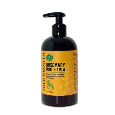 Wild Growth Rosemary Mint & Amla Shampoo – 12oz