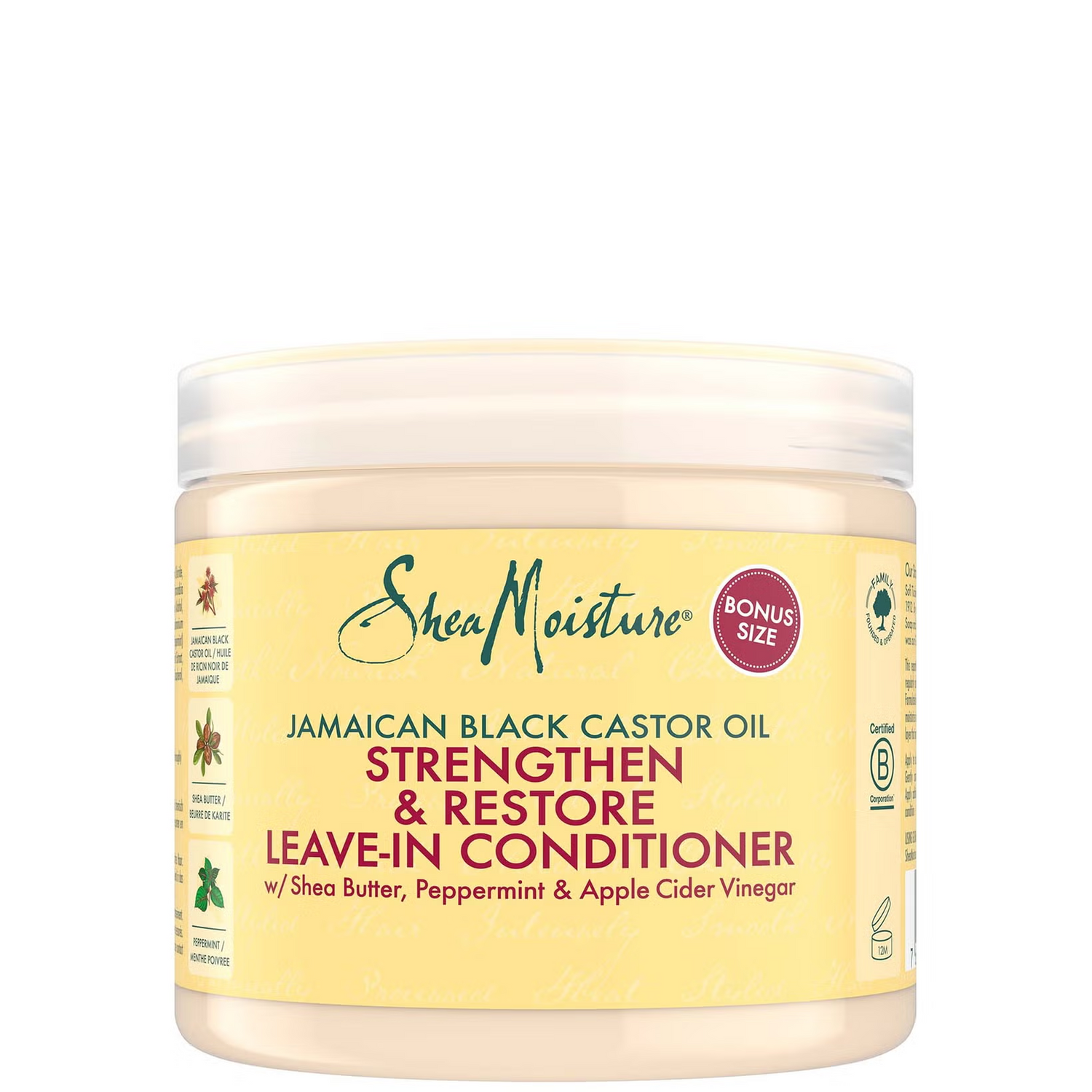 SheaMoisture Jamaican Black Castor Oil Strengthen &amp; Restore Leave-In Conditioner 16oz